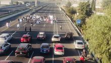 ¿Por qué manifestantes bloquean la autopista México-Pachuca?