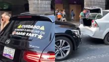 VIDEO: Mujer que aprendió a manejar en Mario Kart provoca carambola