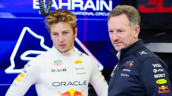 ¡Difícil inicio! Liam Lawson hace un trompo en su primer prueba de pretemporada con Red Bull