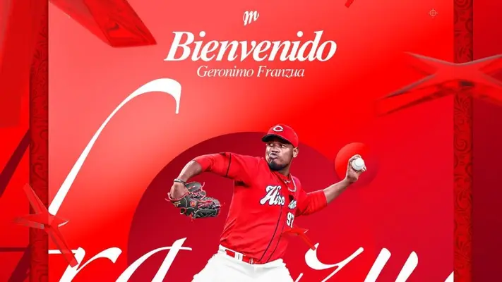 Diablos Rojos anuncia a Geronimo Franzua como nuevo refuerzo para la próxima temporada