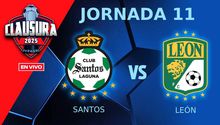 Santos vs León EN VIVO Liga MX Clausura 2025 Jornada 11