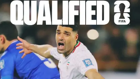 Irán se clasifica al Mundial 2026 tras empatar con Uzbekistán