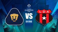 Pumas vs Alajuelense EN VIVO Concacaf Champions Cup Octavos de Final Ida