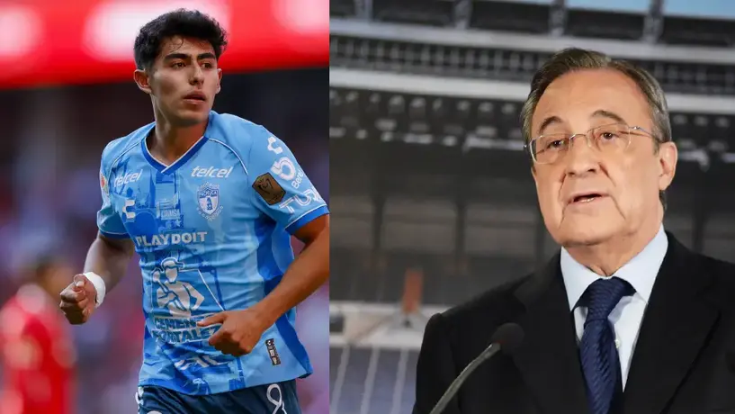 ¿Será merengue? Florentino Pérez elogia a Elías Montiel del Pachuca y enciende rumores de futuro en el Real Madrid
