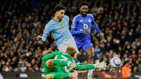 Manchester City vence al Leicester City y vuelve a puestos de Champions