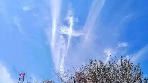 VIDEO: Cruz en el cielo es captada durante Semana Santa