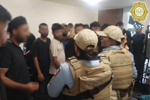 SSC rescata a 27 migrantes secuestrados en un hotel de CDMX