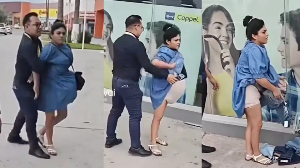 VIDEO: Mujer finge embarazo para robarse pantalones y playeras de Coppel