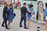 VIDEO: Mujer finge embarazo para robarse pantalones y playeras de Coppel