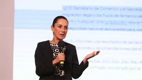 Claudia Sheinbaum propone crear una base de datos nacional con biométricos