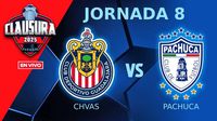 Chivas vs Pachuca EN VIVO Liga MX Clausura 2025 Jornada 8