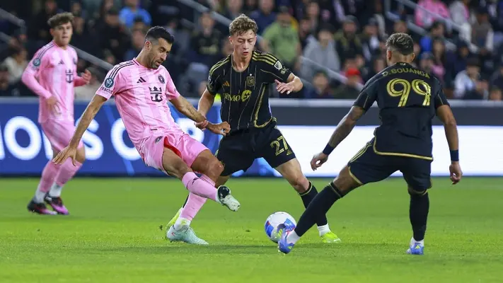 Concachampions: LAFC derrota al Inter Miami con Messi en la cancha en la ida de los Cuartos