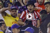 Aficionado termina en el hospital tras ser golpeado en el América vs Chivas