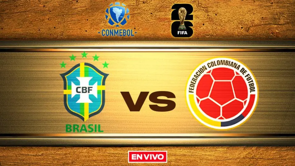 Brasil vs Colombia EN VIVO Eliminatorias Mundialistas Conmebol Jornada 13