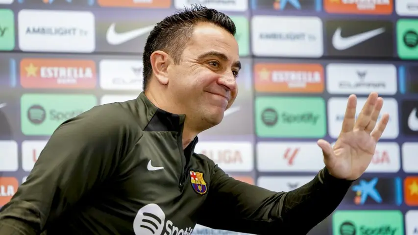 Xavi Hernández, exentrenador del Barcelona | AP