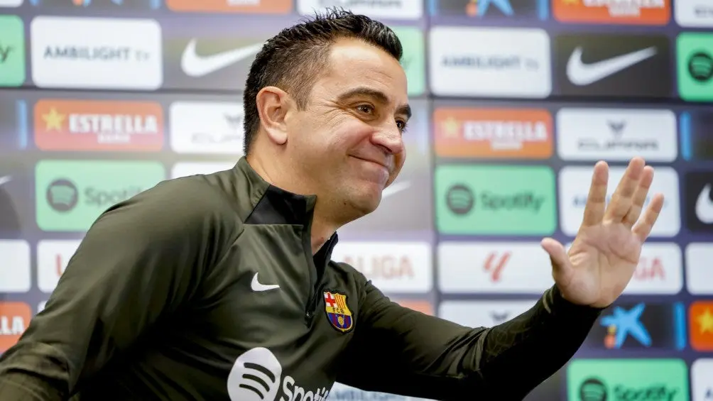 Xavi Hernández, exentrenador del Barcelona | AP