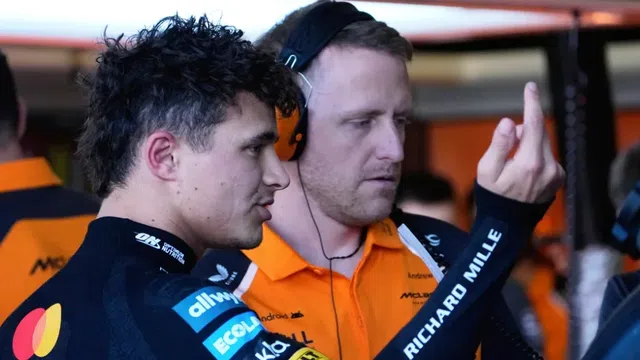 Norris en las prácticas libres en Australia en 2025 | AP