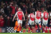 Arsenal aplasta al Real Madrid 3-0 en la ida de los Cuartos de Champions League; Rice hizo doblete