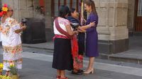 Sheinbaum conmemora el 8M, Día Internacional de las Mujeres, desde Palacio Nacional junto a mujeres indígenas