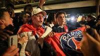 Festejo de PSG casi termina en tragedia
