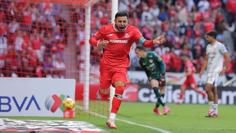 Alexis Vega no se pone límites con Toluca en el Clausura 2025: "Tengo mucho techo por alcanzar"
