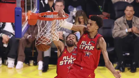 La estrella de los San Antonio Spurs, Victor Wembanyama, se pierde el resto de la temporada