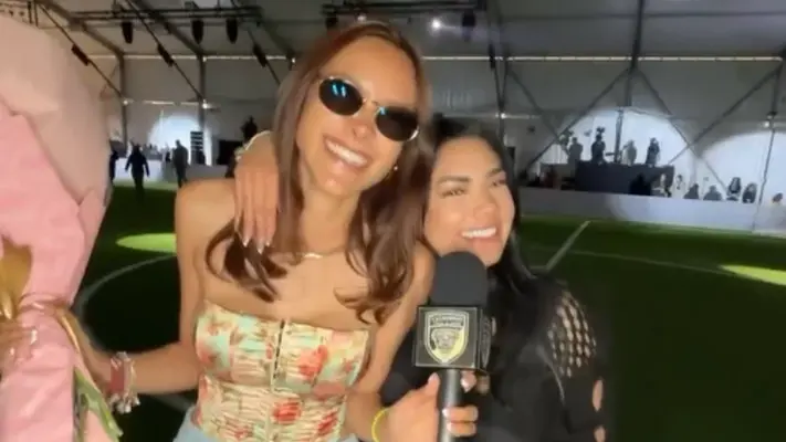 Mafershof y Mich Pérez confirman relación con apasionado beso