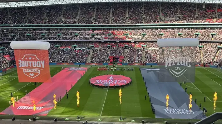 Sidemen vs YouTube Allstars: Logan Paul, Mr Beast y Speed brillan en Wembley