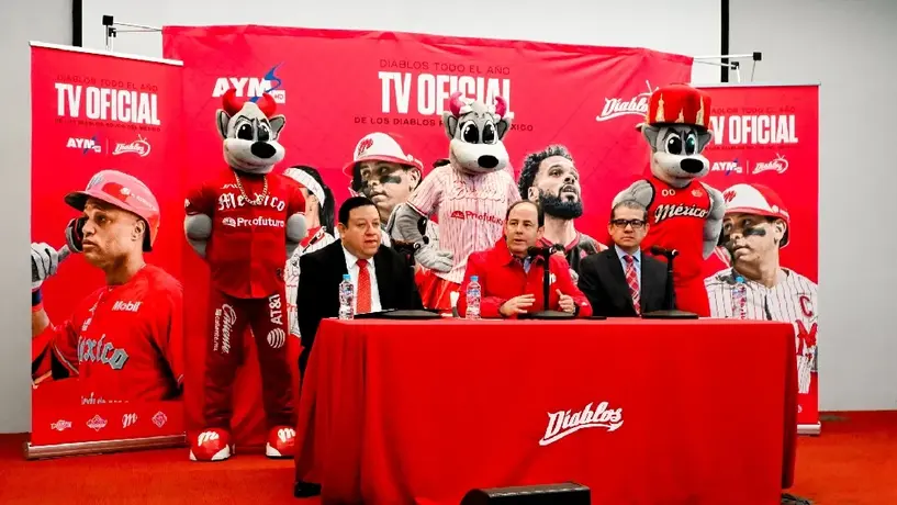 Diablos Rojos del México hacen oficial la alianza con AYM Sports