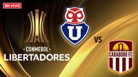 Universidad de Chile vs Carabobo EN VIVO Copa Libertadores Jornada 5
