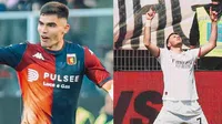 Genoa vs Milan: El cara a cara entre Johan Vásquez y Santiago Giménez