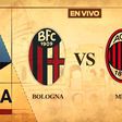 Bologna vs Milan EN VIVO Serie A partido pendiente Jornada 9