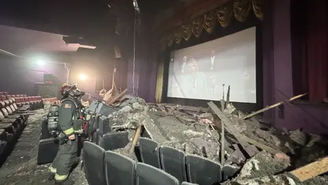 El techo de un cine en EU se derrumba durante proyección de Capitán América