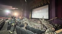El techo de un cine en EU se derrumba durante proyección de Capitán América