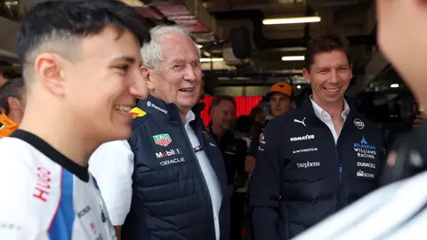 ¿Le cierra las puertas a Colapinto? Helmut Marko explicó visita a Alpine en China