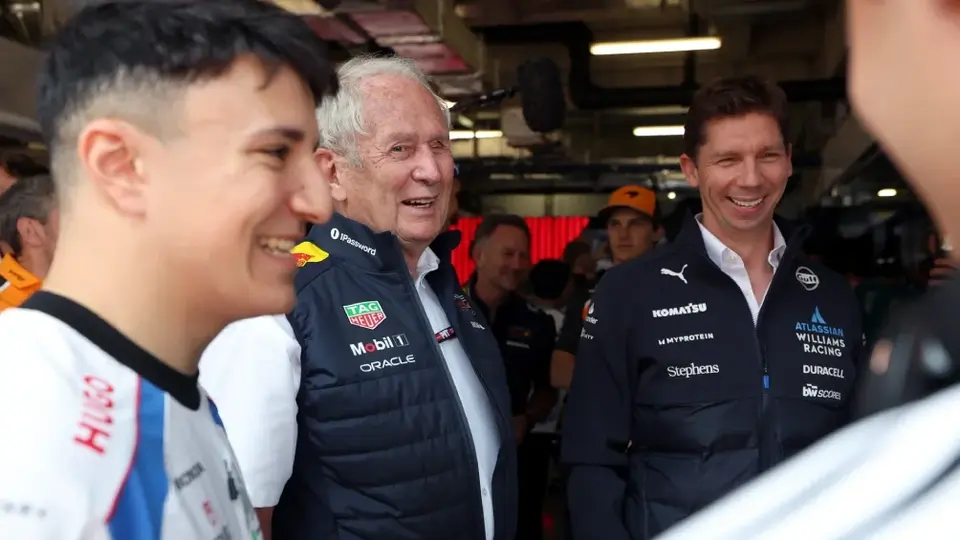 ¿Le cierra las puertas a Colapinto? Helmut Marko explicó visita a Alpine en China