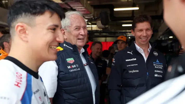 ¿Le cierra las puertas a Colapinto? Helmut Marko explicó visita a Alpine en China