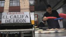 Arturo Rivera, chef de la taquería "El Califa de León", revela que al recibir su estrella Michelin, creyó que había ganado unas llantas