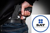 SAT aclara si su personal administrativo portará armas de fuego