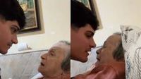 VIDEO: Joven conmueve en redes al despedirse de su abuelita para irse a trabajar a otro país