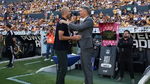 Fernando Ortíz le ‘dio la bienvenida’ a Guido Pizarro como entrenador en el máximo circuito