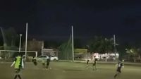 VIDEO: Balacera interrumpe partido de futbol amateur en Culiacán