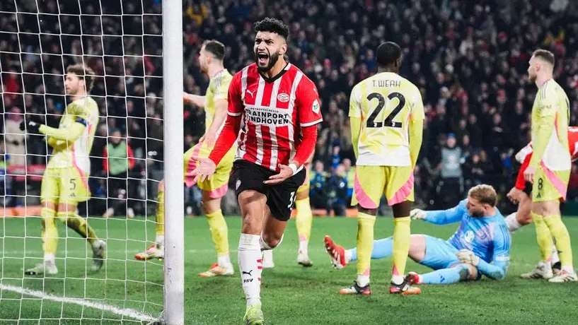 PSV le da la vuelta a la serie y eliminó a la Juventus en Champions League
