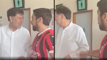 VIDEO: Hijo de Felipe Calderón encara a Fernández Noroña por llamar a su padre ‘Tomandante Borolas’