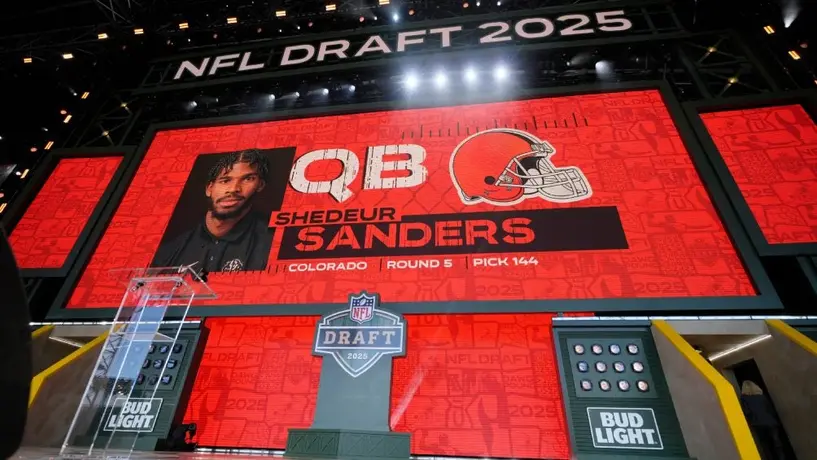 Shedeur Sanders cae hasta la quinta ronda y es seleccionado por Browns
