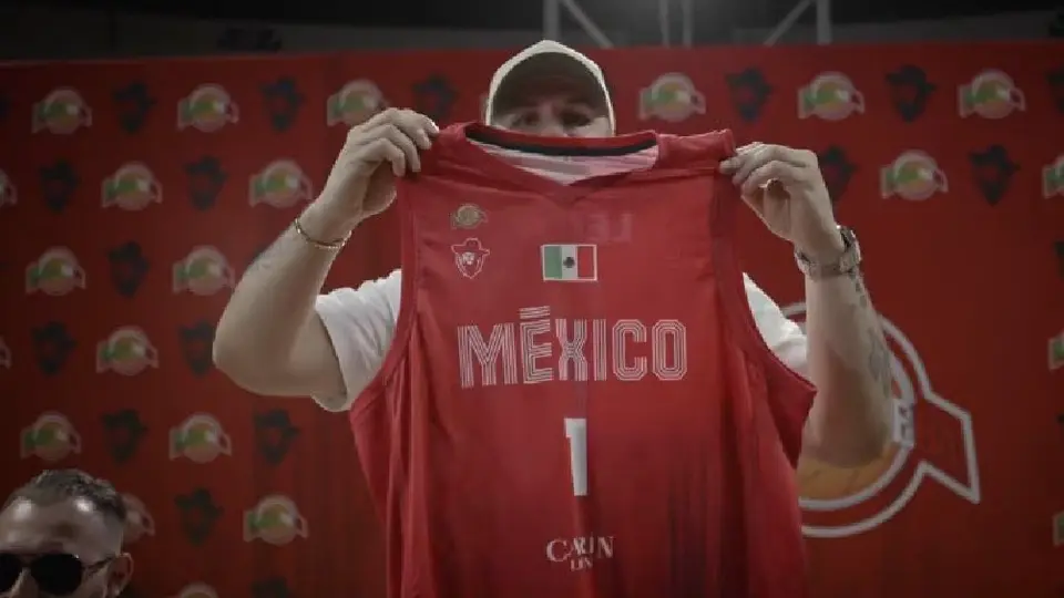 Carín León es nuevo patrocinador de la Selección Mexicana de Basquetbol
