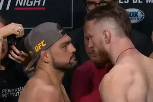 UFC México 2025: El esperado combate entre Joe Pyfer y Kelvin Gastelum no se llevará a cabo