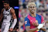 Giannis Antetokounmpo revela su admiración por Lamine Yamal, joya del FC Barcelona