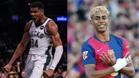 Giannis Antetokounmpo revela su admiración por Lamine Yamal, joya del FC Barcelona
