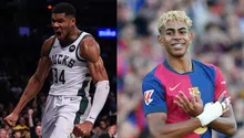 Giannis Antetokounmpo revela su admiración por Lamine Yamal, joya del FC Barcelona